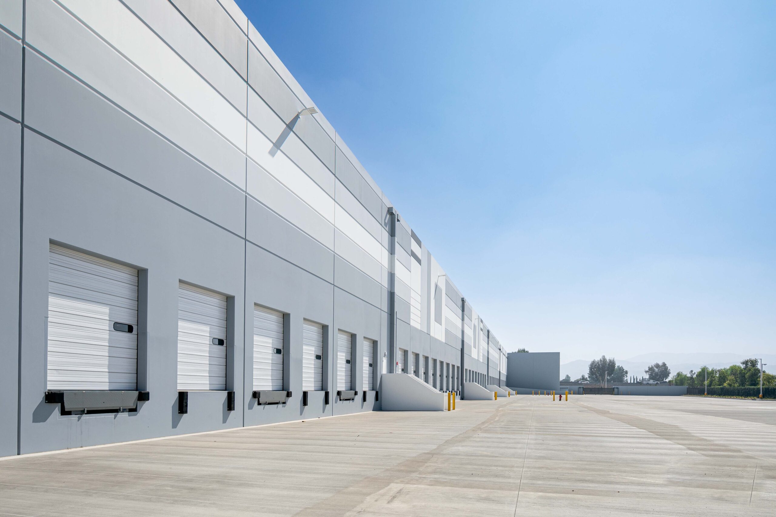 Dock view of Palisade Redlands Logistics Center