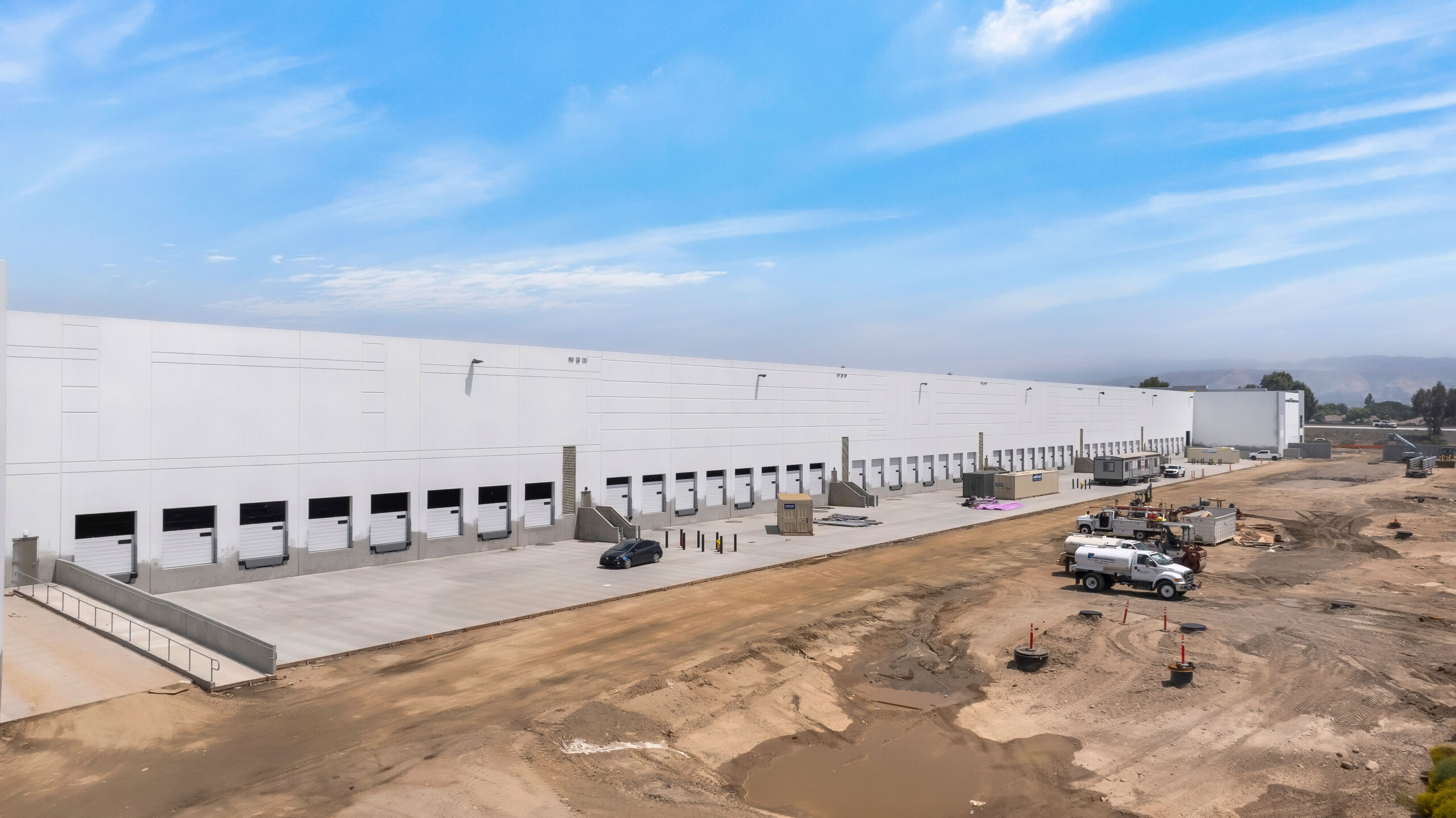 Palisade Redlands Logistics Center building under construction