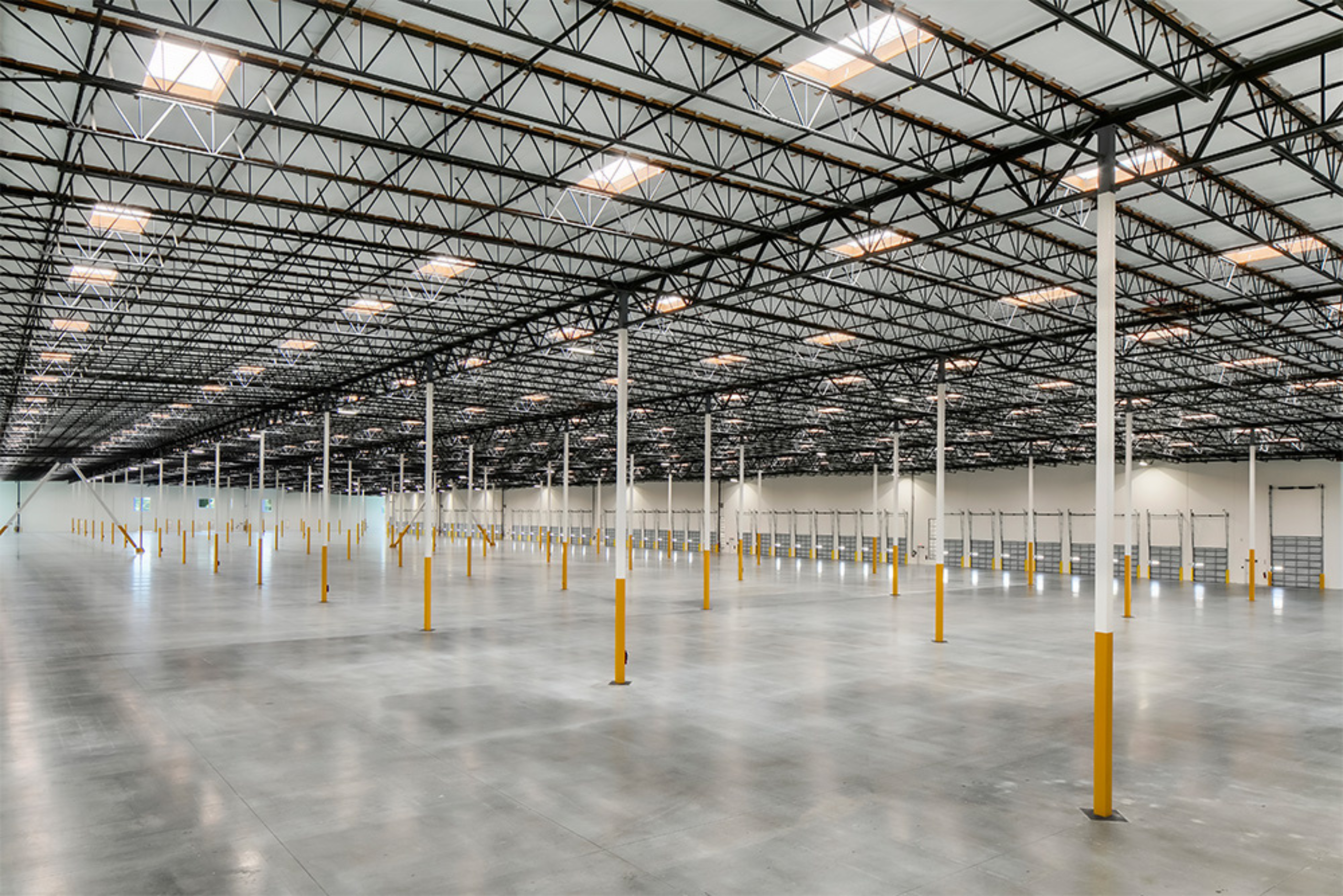Interior warehouse space of Palisade Redlands Logistics Center